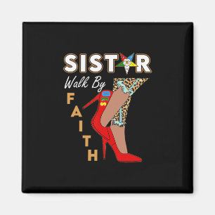 Oes Sistar Leopard Walk By Faith Eastern Star Than Magnet