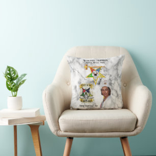 OES Worthy Matron Cushion