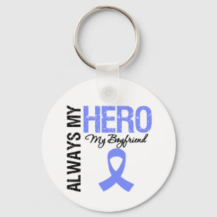 Oesophageal Cancer Always My Hero My Boyfriend Key Ring