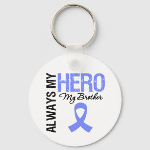 Oesophageal Cancer Always My Hero My Brother Key Ring