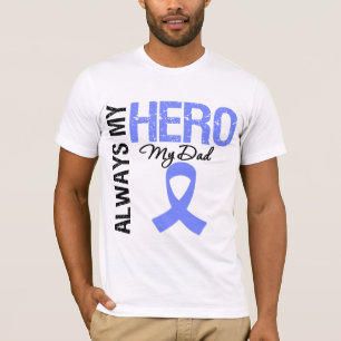 Oesophageal Cancer Always My Hero My Dad T-Shirt