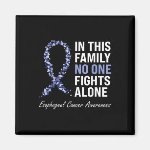 Oesophageal Cancer Awareness Gifts Co. Purple Peri Magnet