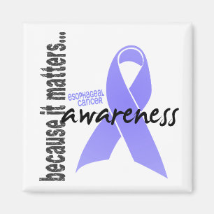 Oesophageal Cancer Awareness Magnet