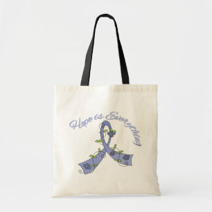 Oesophageal Cancer Hope is Everything Tote Bag