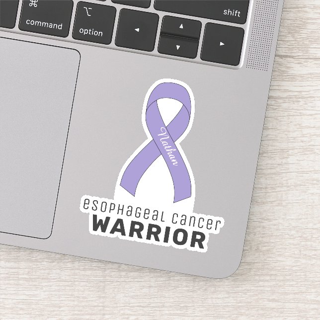 Oesophageal Cancer Vinyl Sticker (Detail)
