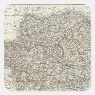 Oesterr Kronlander Square Sticker