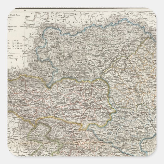 Oesterr Kronlander Square Sticker (Front)