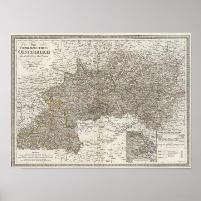 Oesterreich - Vienna Region Poster (Front)