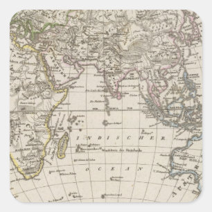 Oestl Halbkugel Square Sticker