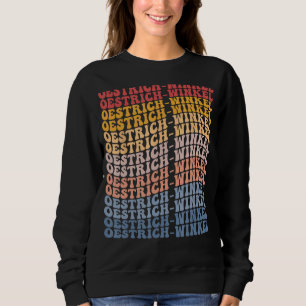 Oestrich-Winkel City Groovy Retro Sweatshirt