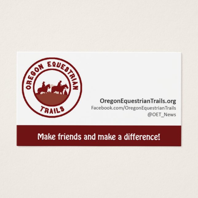 OET Business Card (Front)