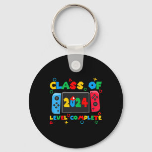 Of 2024 Level Complete Video Gamer Senior Graduati Key Ring