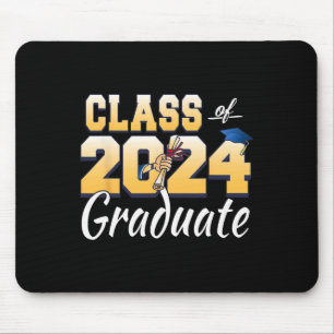 Of 2024 Senior 2024 Graduation Mouse Pad