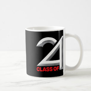 Of 2024 Shirt Graduation Senior High School Colleg Coffee Mug