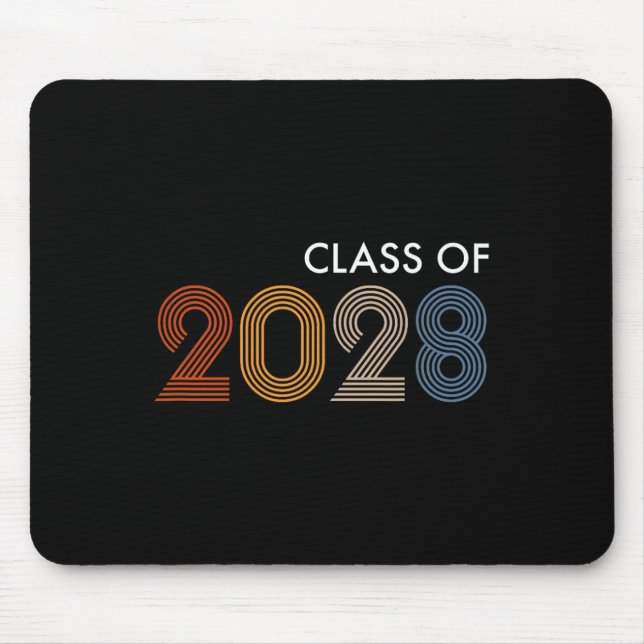 Of 2028 College University High School Future Grad Mouse Pad (Front)
