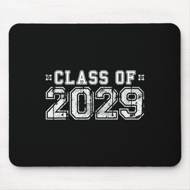 Of 2029 - Graduation Year Senior Gift  Mouse Pad (Front)