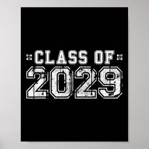Of 2029 - Graduation Year Senior Gift  Poster
