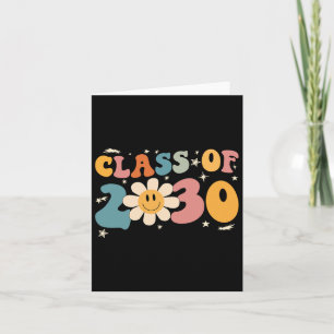Of 2030 Grow With Me Graduation First Day Of Schoo Card