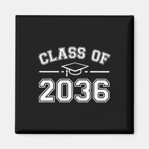 Of 2036 Grow With Me First Day Kindergarten Gradua Magnet