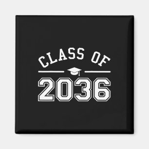 Of 2036 Grow With Me First Day Kindergarten Gradua Magnet