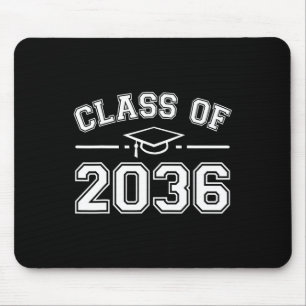Of 2036 Grow With Me First Day Kindergarten Gradua Mouse Pad