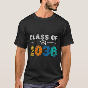 Of 2036 Grow With Me First Day Of School Graduatio T-Shirt