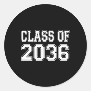 Of 2036 Grow With Me Shirt Classic Round Sticker