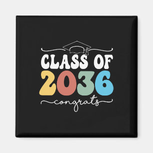 Of 2036 Kindergarten First Day Graduation Grow Wit Magnet
