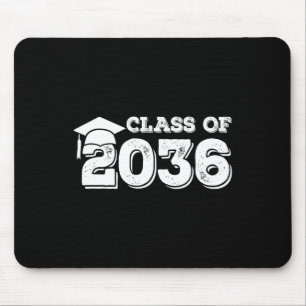 Of 2036 Shirt Women Men Kids Senior Graduation 203 Mouse Pad