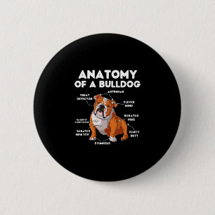 Of A Bulldog 6 Cm Round Badge