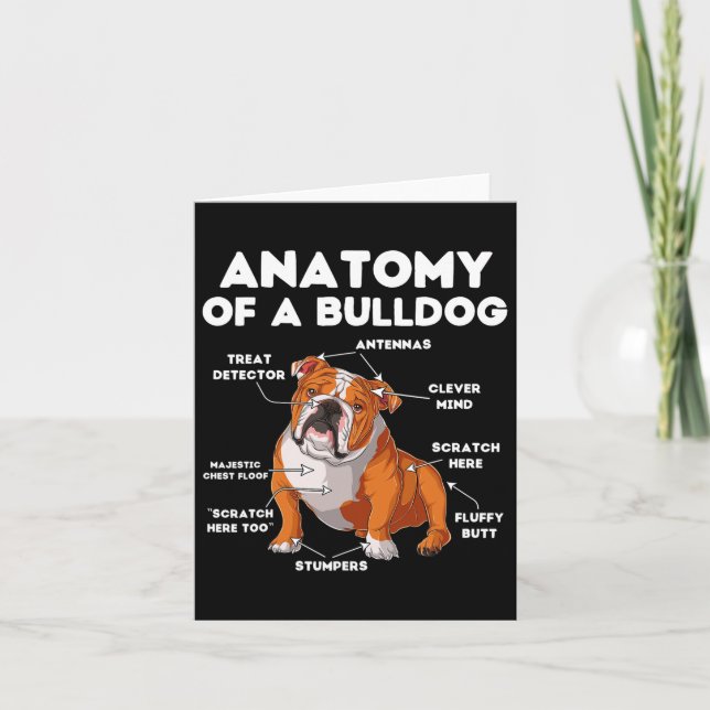 Of A Bulldog  Card (Front)