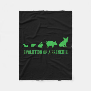Of A Frenchie - Frenchie Bulldog Fleece Blanket