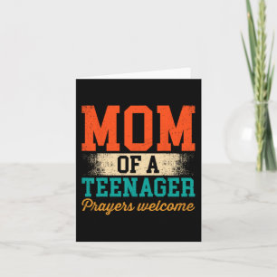 Of A Teenager Prayers Welcome Women Christian Moth Card