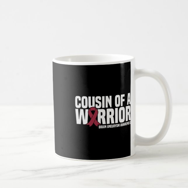 Of A Warrior Brain Aneurysm Awareness  Coffee Mug (Right)