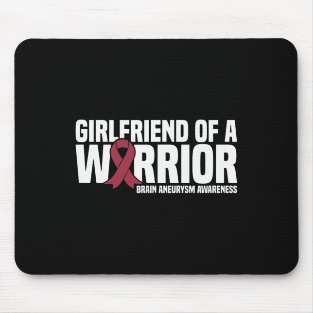 Of A Warrior Brain Aneurysm Awareness  Mouse Pad (Front)