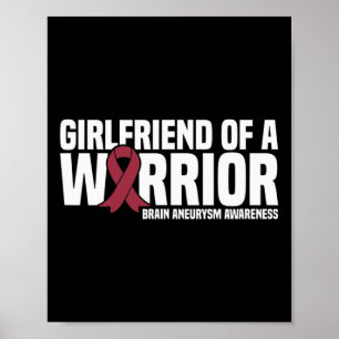 Of A Warrior Brain Aneurysm Awareness  Poster