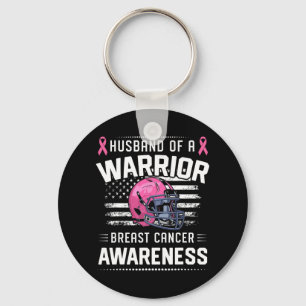 Of A Warrior Breast Cancer Awareness Football Key Ring