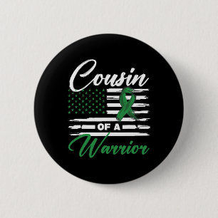 Of A Warrior Flag Gallbladder Or Bile Duct Cancer 6 Cm Round Badge