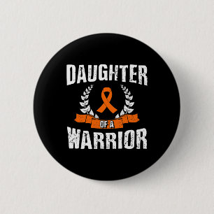 Of A Warrior Leukaemia Awareness 6 Cm Round Badge
