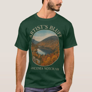 of Artists Bluff Franconia Notch Fall Foliage New T-Shirt
