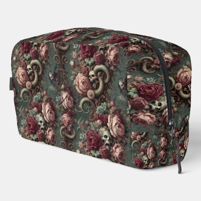 Of Bone & Vine – Gothic Victorian  Dopp Kit (Right Corner)