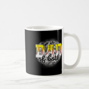 Of Both Baseball Softball Fathers Day Baseball Pla Coffee Mug