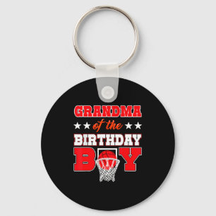 Of Boy Basketball Party Grandma Birthday Balle Key Ring