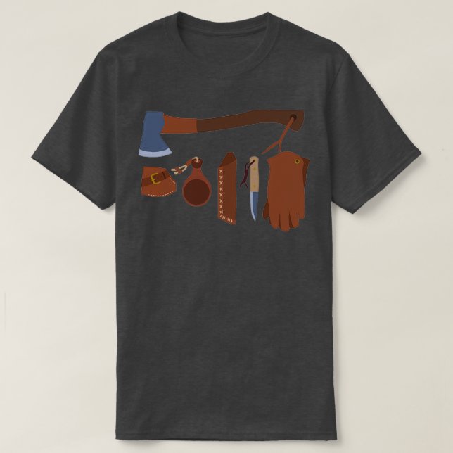 of Bushcraft Kit Survival Prepping Camping Classic T-Shirt (Design Front)