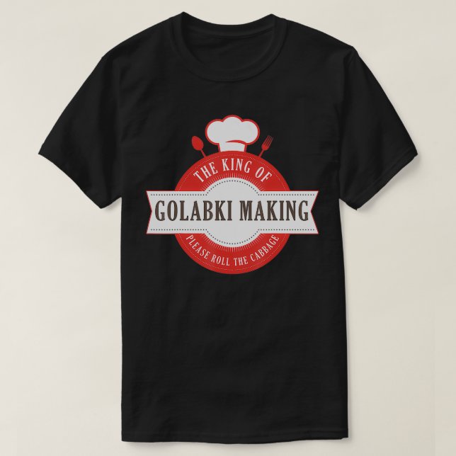 Of Cabbage Rolls Golabki Polish Dziadek Food Gift  T-Shirt (Design Front)