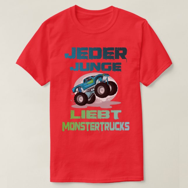 of Car Monster Truck Monster Truck Motorsport Moto T-Shirt (Design Front)