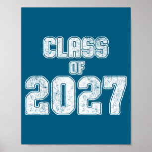Of Class 2027 Senior Graduation 2027 Poster