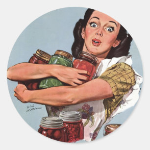 "Of Course I Can!" Classic Round Sticker