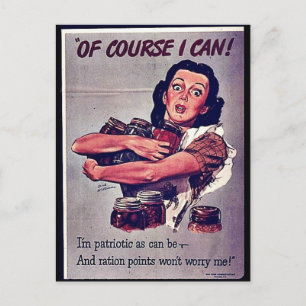 Of Course I Can! Postcard