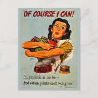 Of Course I Can! Vintage Retro World War II